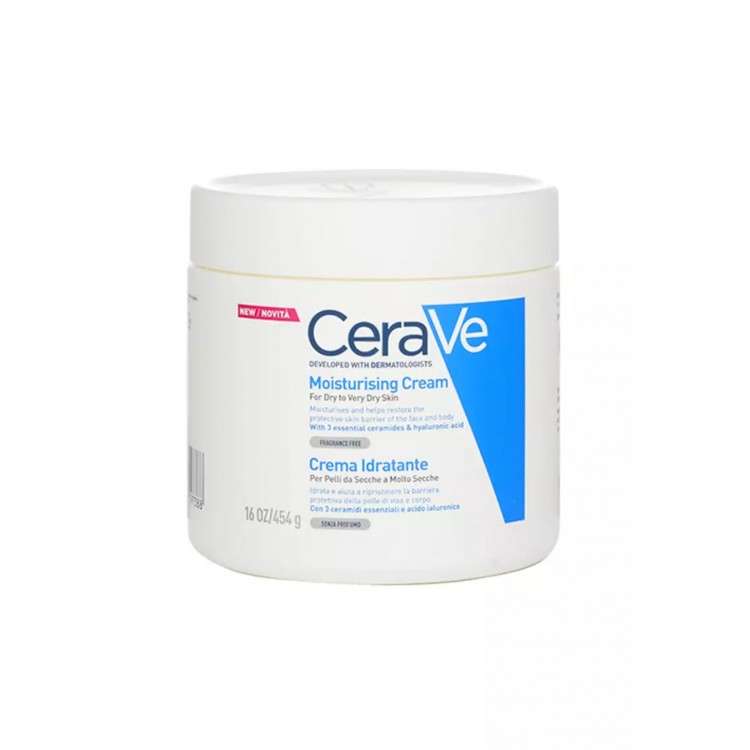 CeraVe Cerave - Moisturising Cream For Dry To Very Dry Skin 454g/16oz