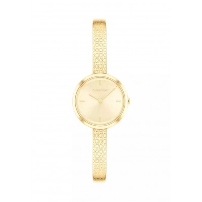 Calvin Klein Watches CK25200182 Women's Gold Stainless Steel Bracelet and Champagne Dial Quartz Watch
