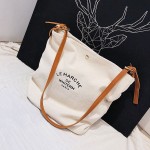Handmade Cotton Linen Eco Reusable Shopping Shoulder Bag Tote Rural