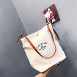 Handmade Cotton Linen Eco Reusable Shopping Shoulder Bag Tote Rural