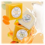 Private Label Premium 100% Natural Organic Face Body Cleaning Sea Salt Goat Milk Soap Turmeric Soap Pawpaw soap