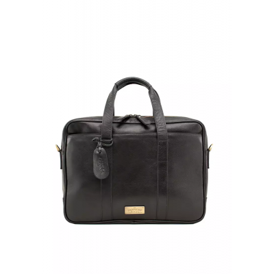 The Tannery Manila Cullen, Leather Briefcase bag